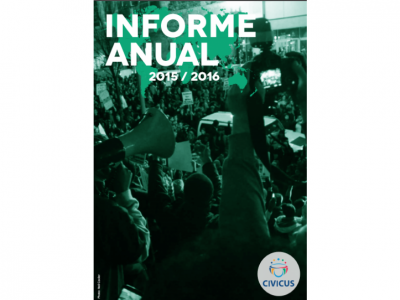 Informe anual de CIVICUS: Alianza Mundial para la Participación Ciudadana